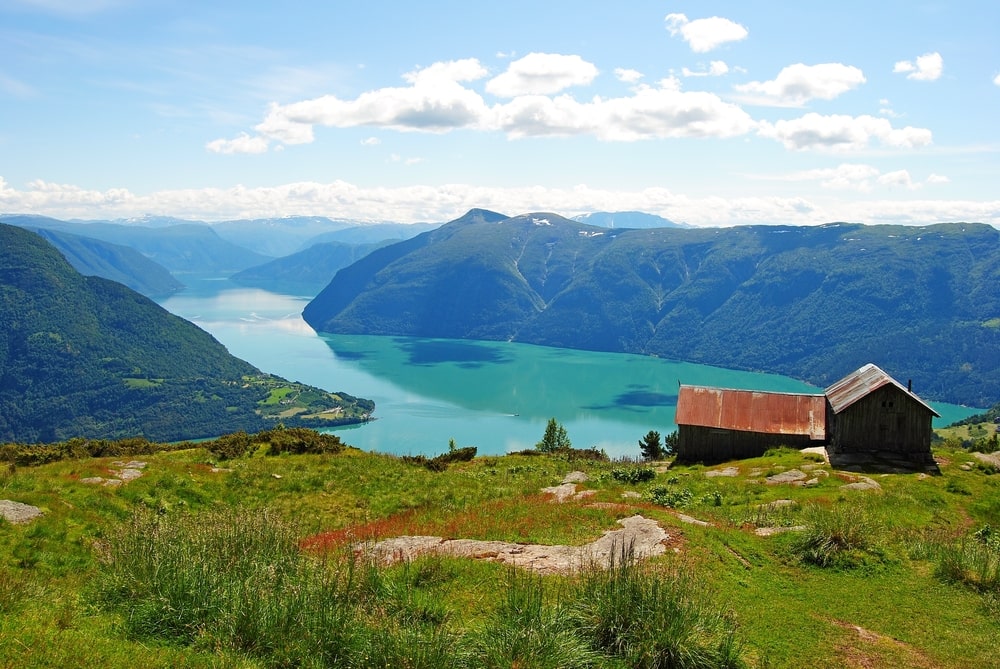 Lusterfjord Noorwegen
