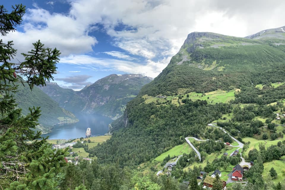 Geiranger uitzicht